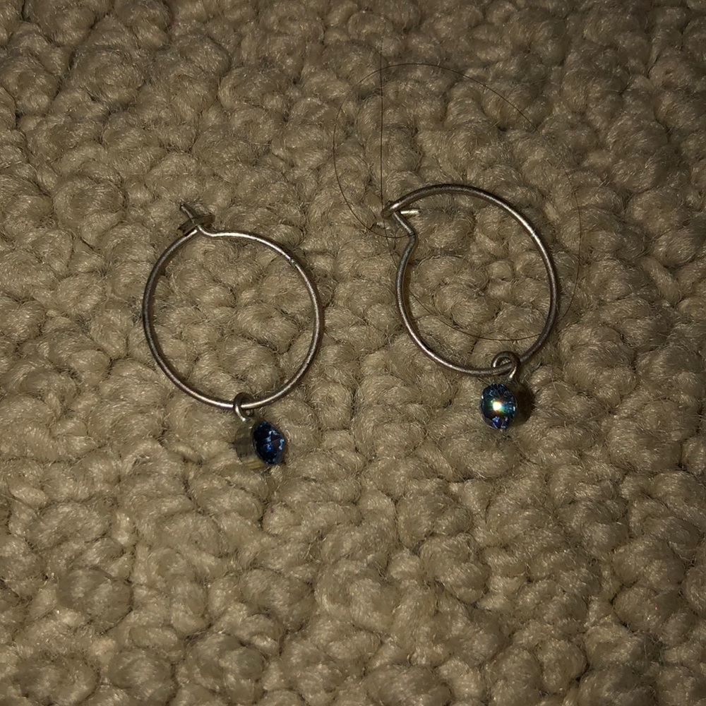 hoop earrings